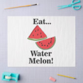Wassermelonen Frucht Lustiger Sommer Geburtstag Seidenpapier (Basteln)