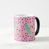 Wassermelonen Frucht Pink Kaffee Tee Verwandlungstasse (VorderseiteRechts)
