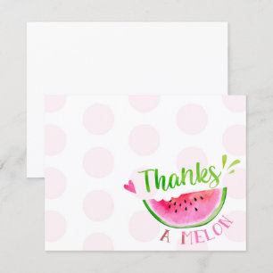 Wassermelonen Geburtstags Dankeskarten Einladung