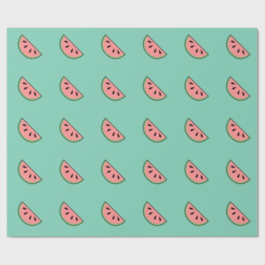 Wassermelonen Geschenkpapier (Flach)