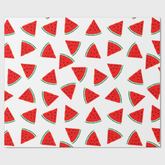 Wassermelonen Geschenkpapier (Flach)