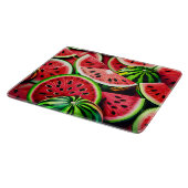 Wassermelonen-Glas-Schneidbrett Schneidebrett (Ecke)