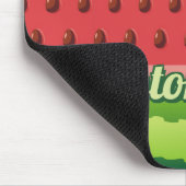 Wassermelonen Hintergrundmauspad Mousepad (Ecke)