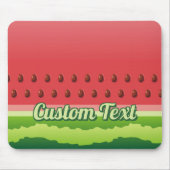 Wassermelonen Hintergrundmauspad Mousepad (Vorne)