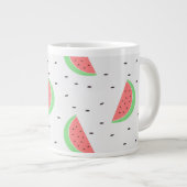 Wassermelonen Jumbo-Tasse (Vorderseite Rechts)