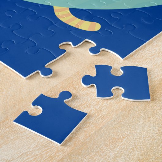 Wassermelonen-Kätzchen-Puzzle Puzzle (Seite)