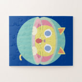 Wassermelonen-Kätzchen-Puzzle Puzzle (Horizontal)