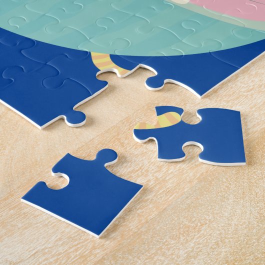 Wassermelonen-Kätzchen-Puzzle Puzzle (Seite)