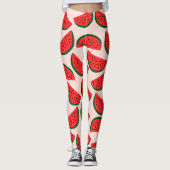 Wassermelonen-Leggings Leggings (Vorderseite)