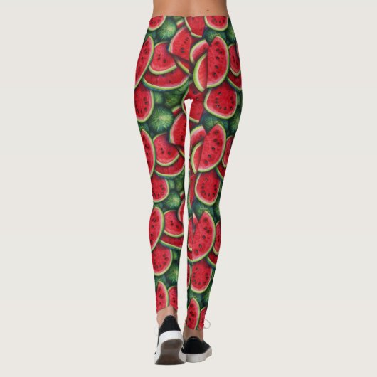 Wassermelonen Leggings - Niedlich (Rückseite)