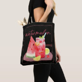 Wassermelonen-Limonade-Wasserfarbenkunst Tasche (Von Nahem)