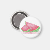 Wassermelonen Magnet (Vorderseite/Rückseite)