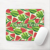 Wassermelonen-Mauspad Mousepad (Mit Mouse)
