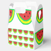 Wassermelonen-Muster Baby-Shower Geburtstage Süß Geschenkschachtel (Geöffnet)