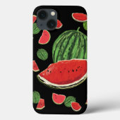 Wassermelonen Muster Case-Mate iPhone Hülle (Rückseite)