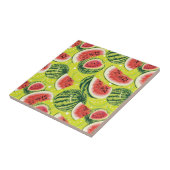 Wassermelonen-Muster Fliese (Seite)
