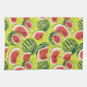Wassermelonen-Muster Geschirrtuch (Horizontal)