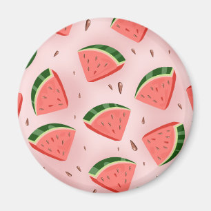 Wassermelonen-Muster Magnet