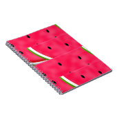 Wassermelonen-Muster Notizblock (Rechte Seite)