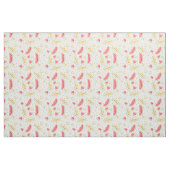Wassermelonen Muster Rot und Gelb Stoff (Fat Quarter (45,7 x 55,9 cm))