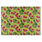 Wassermelonen-Muster Schneidebrett (Vorderseite)