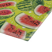 Wassermelonen-Muster Schneidebrett (Ecke)