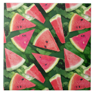 Wassermelonen-Mustererstellung Fliese