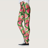 Wassermelonen-Mustererstellung Leggings (Links)