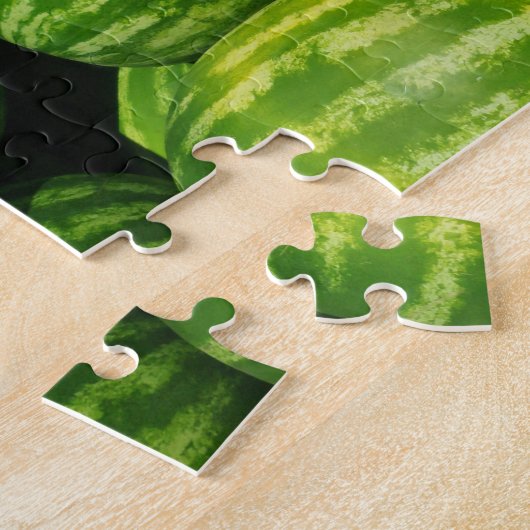Wassermelonen Nahrungsstall Foto Puzzle (Seite)