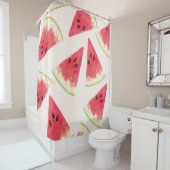 Wassermelonen: Nahtlose Summery Süße. Duschvorhang (Beispiel)