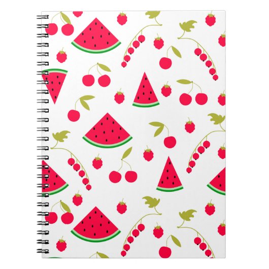 Wassermelonen Notizblock (Vorderseite)