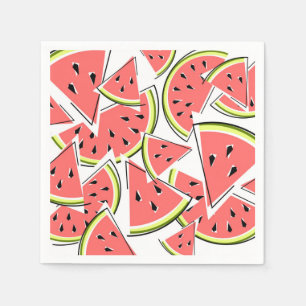 Wassermelonen-Papier Serviette