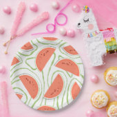 Wassermelonen Pappteller (Party)