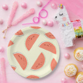 Wassermelonen Pappteller (Party)