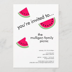Wassermelonen-Party Einladungen für jeden Fall