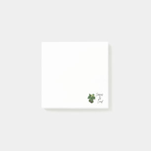 Wassermelonen-Peperomia-Blumen-Post-It-Notizen Post-it Klebezettel