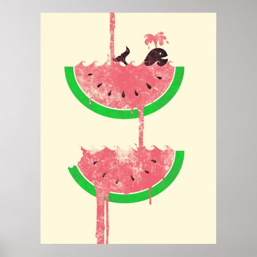 Wassermelonen Poster (Vorne)