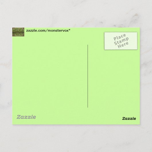 Wassermelonen Postkarte (Rückseite)