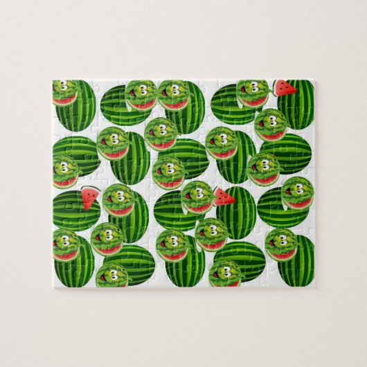 Wassermelonen-Puzzle Puzzle (Horizontal)
