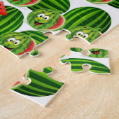 Wassermelonen-Puzzle Puzzle (Seite)