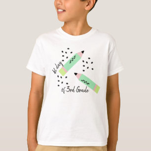 Wassermelonen Samen zurück zur Schule Kinder Grad T-Shirt