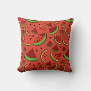 🍉 Wassermelonen-Scheibe Für Sommer-Hausdekoration Kissen