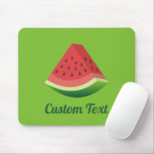 Wassermelonen-Scheibe-Mauspad Mousepad (Mit Mouse)