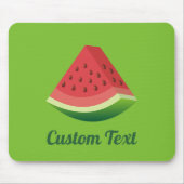 Wassermelonen-Scheibe-Mauspad Mousepad (Vorne)