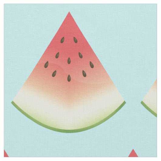 Wassermelonen-Scheibe Stoff (Nahaufnahme)