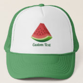 Wassermelonen-Scheibe Trucker-Mütze Truckerkappe (Vorderseite)