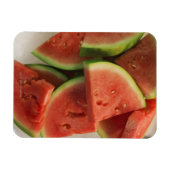 Wassermelonen-Scheiben Magnet (Horizontal)
