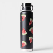 Wassermelonen-Scheiben-Muster-Wasserflasche Trinkflasche (Rückseite)