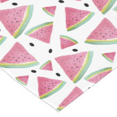 Wassermelonen Scheiben Sommer Muster Kurzer Tischläufer (Ecke)