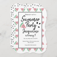 Wassermelonen Scheiben und Samen Sommer Fruchtigke